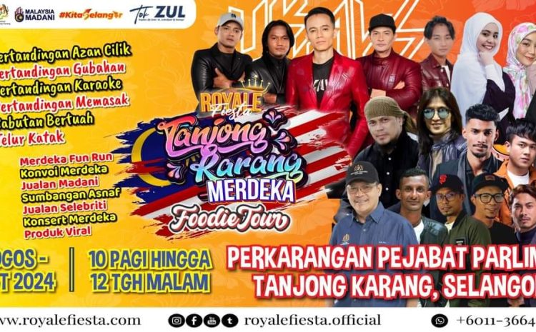  ROYALE FIESTA Tanjong Karang Merdeka Foodie Tour 2024